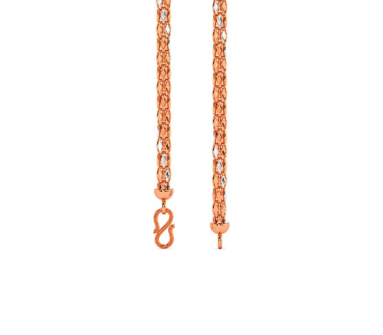 Pearl link necklace alternate view
