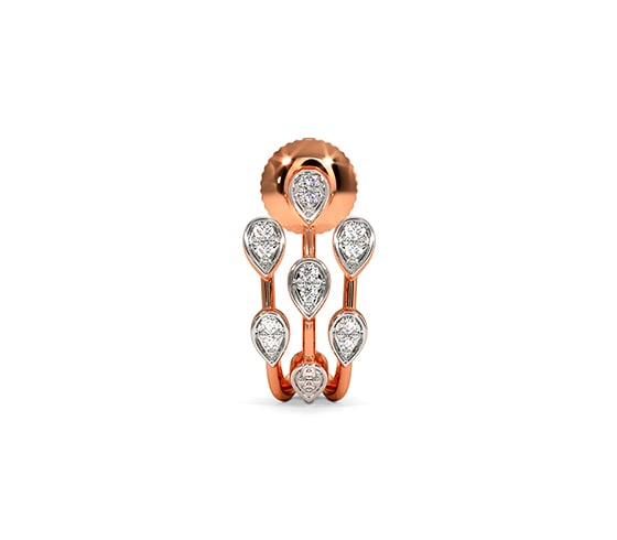 Luxe loop ring front view